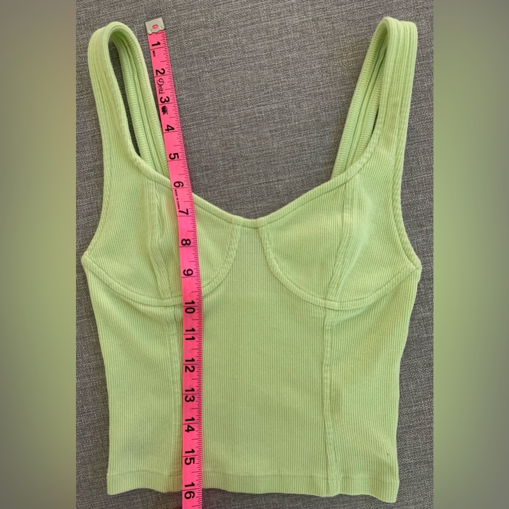 Aerie Lime Green Tank Top - Picture 8 of 11